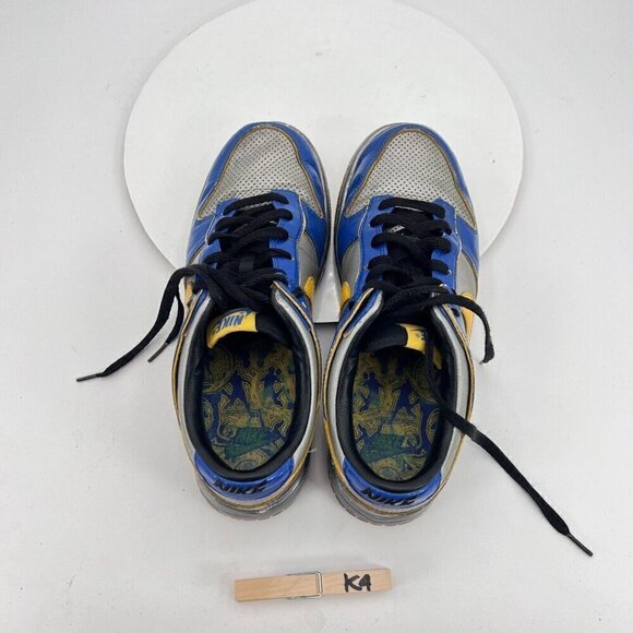 Nike Dunk Low Supreme Ronaldo R9 Mercurial Men Size 9 318643-071 Blue Shoes - Picture 13 of 16